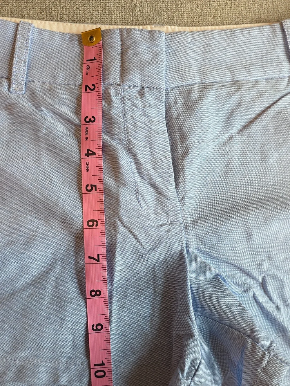 J.Crew Blue Tailored Shorts 4